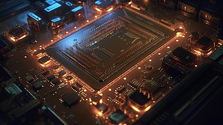 微观世界的艺术 双极型集成电路半导体芯片摄影与设计探索